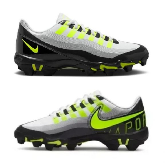 Nike Other - Nike Vapor Edge Shark Black/Volt-Smoke Grey Football Cleats DQ5114-170 Mens 11.5
